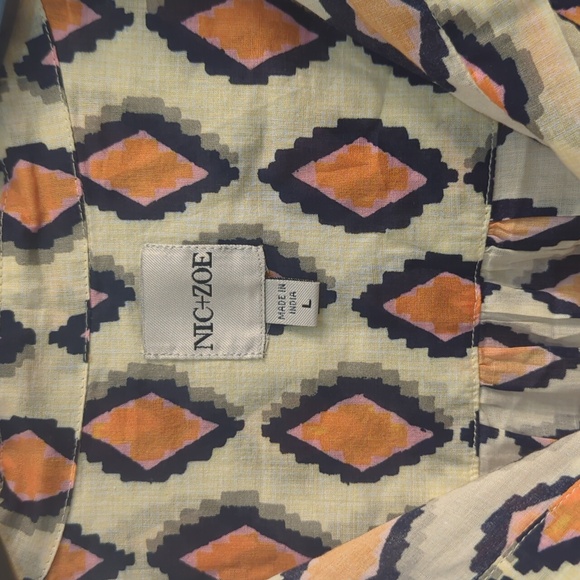 NWOT Nic & Zoe Falling Diamonds Dress - Picture 2 of 7